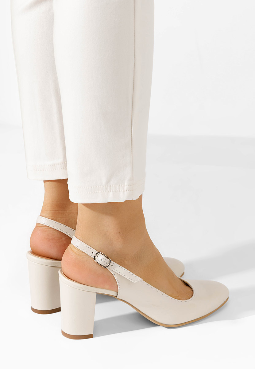 Scarpe pelle Corusa beige