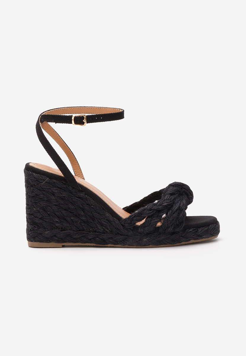 Espadrillas zeppa Zarria nero