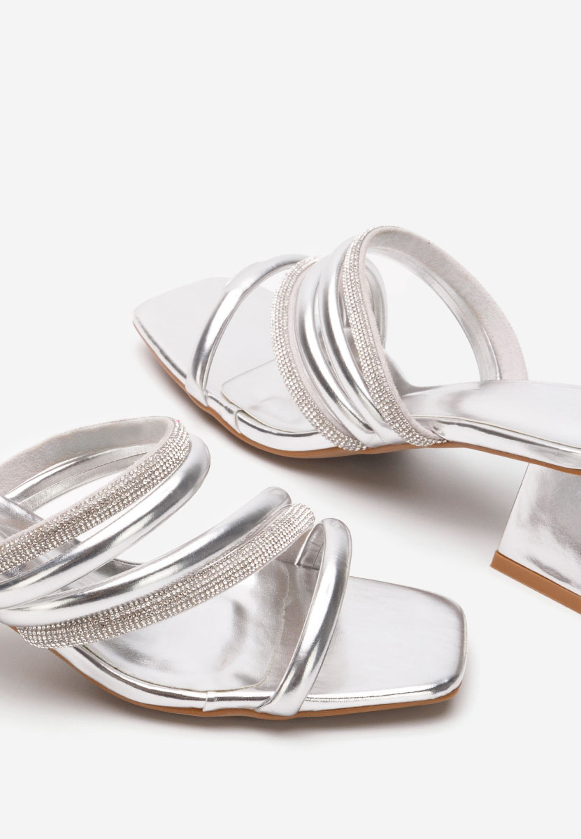 Ciabatte eleganti Britni argento