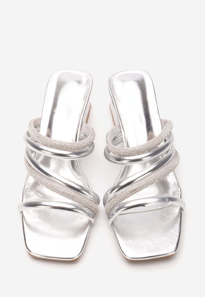 Ciabatte eleganti Britni argento