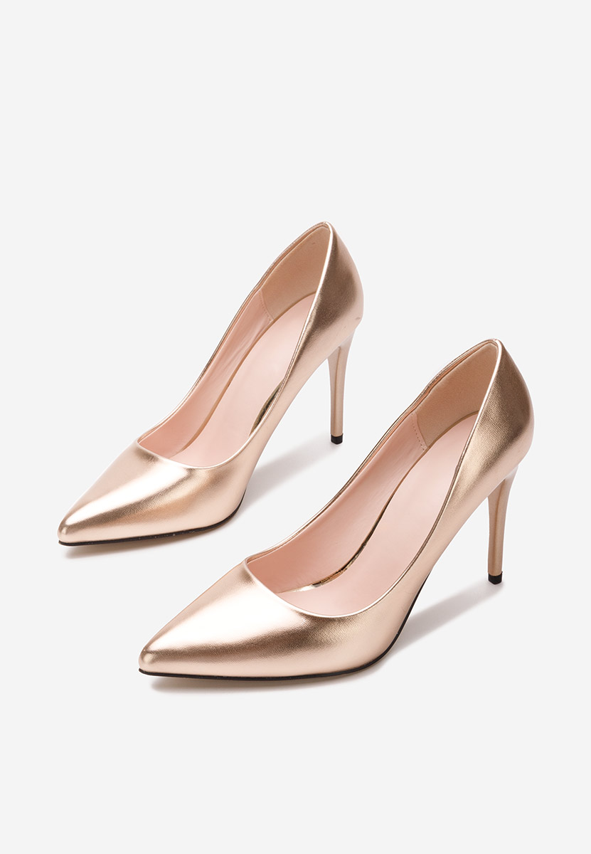 Décolleté tacco a spillo Donia V2 champagne