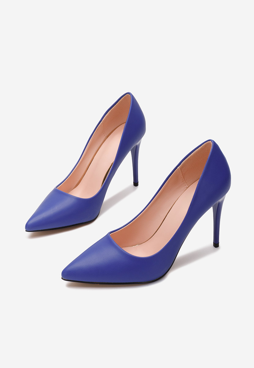 Décolleté tacco a spillo Donia V2 blu