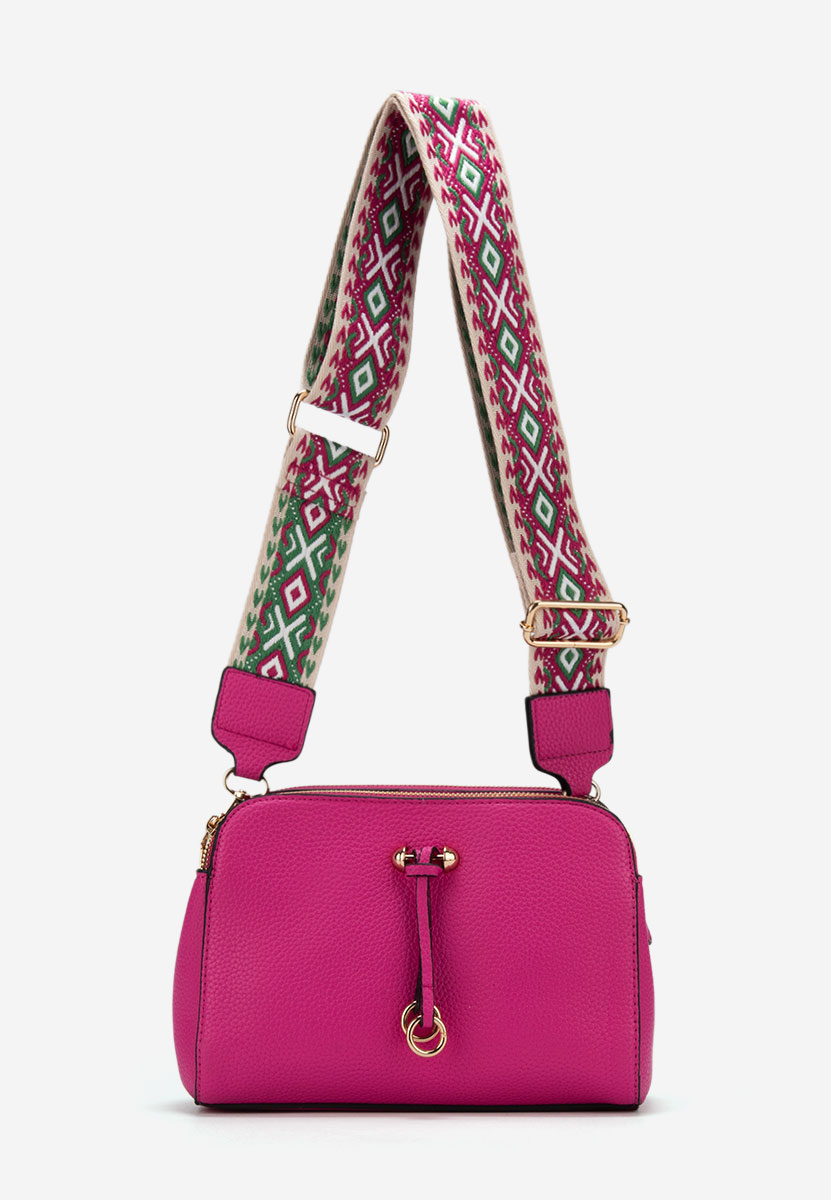 Borsa a spalla Vibrant fucsia