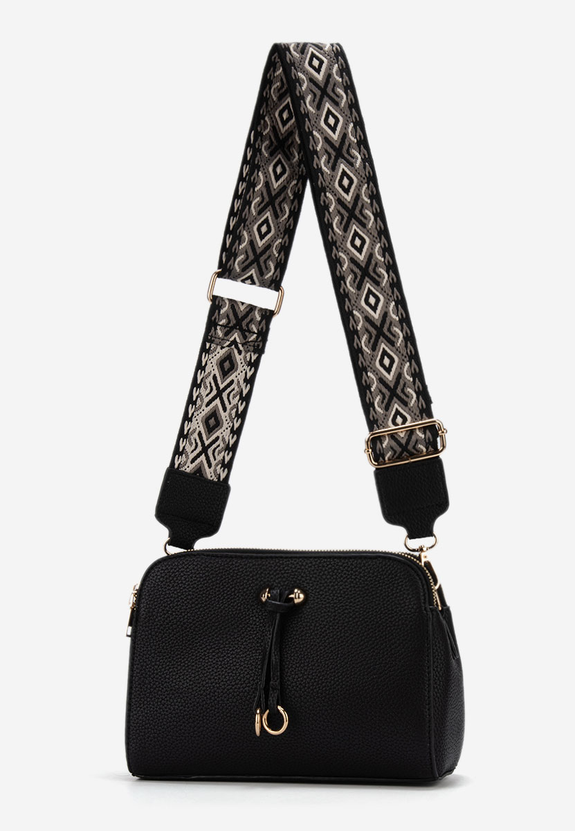 Borsa a spalla Vibrant V2 nera