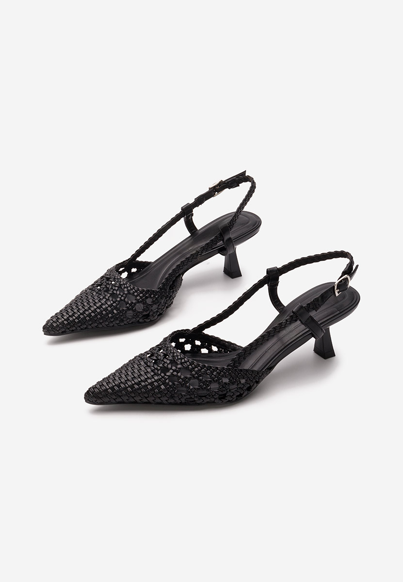 Décolleté Slingback Heliosa V2 nero