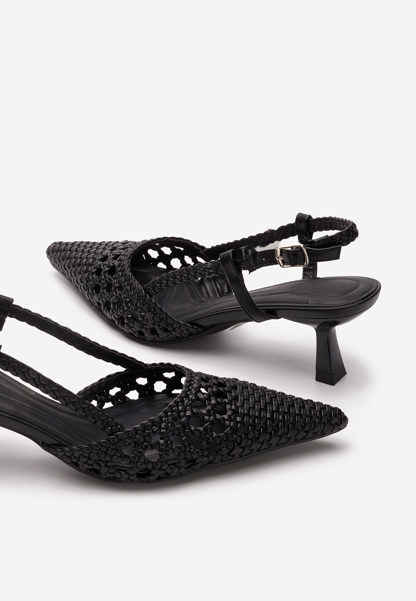 Décolleté Slingback Heliosa V2 nero