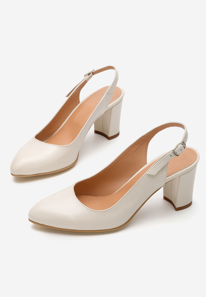 Scarpe pelle Corusa beige