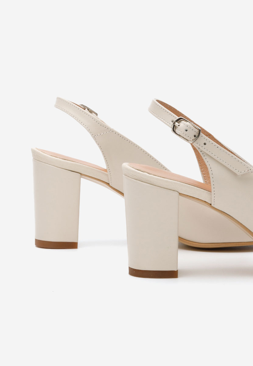 Scarpe pelle Corusa beige