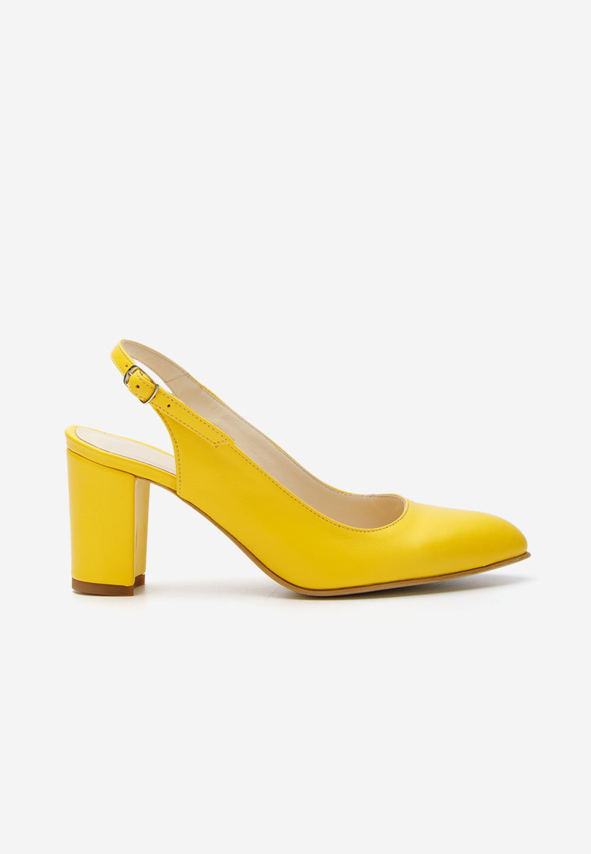 Décolleté Slingback Corusa gialli