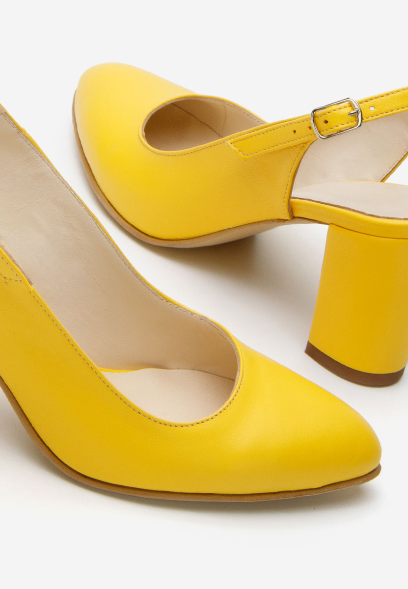 Décolleté Slingback Corusa gialli
