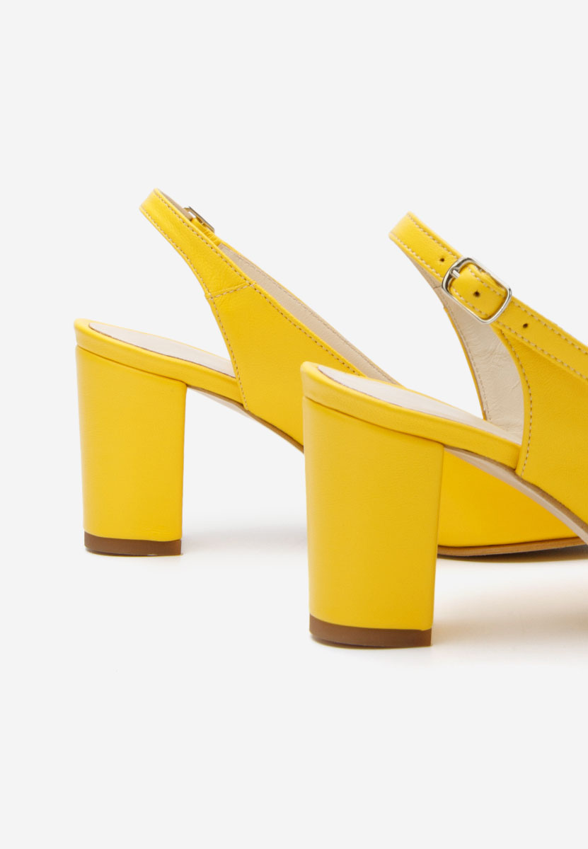 Décolleté Slingback Corusa gialli