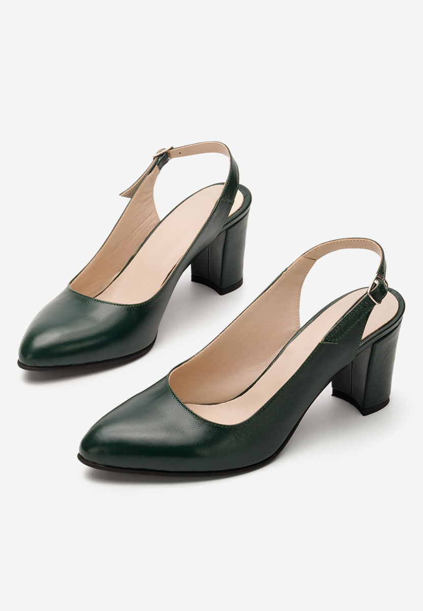 Décolleté Slingback Corusa verdi