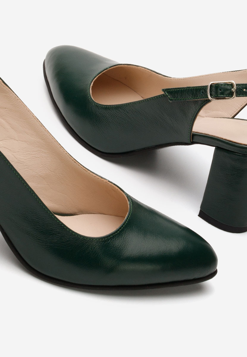 Décolleté Slingback Corusa verdi