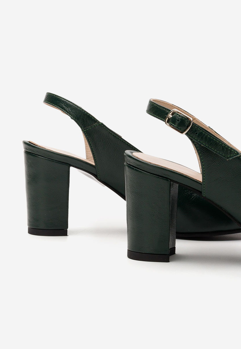 Décolleté Slingback Corusa verdi