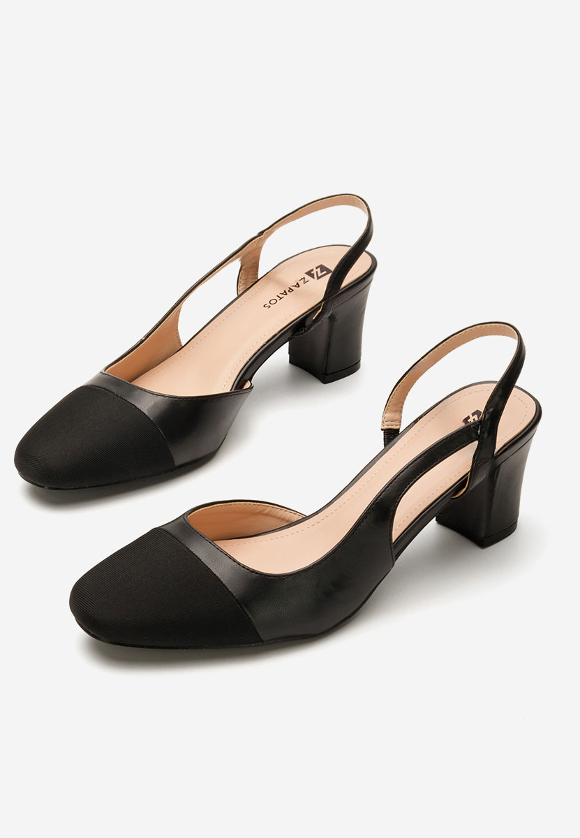 Décolleté Slingback Emesa nero