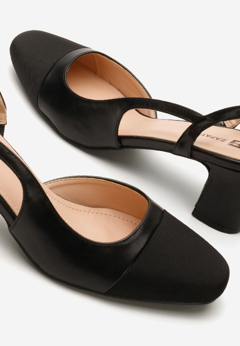 Décolleté Slingback Emesa nero