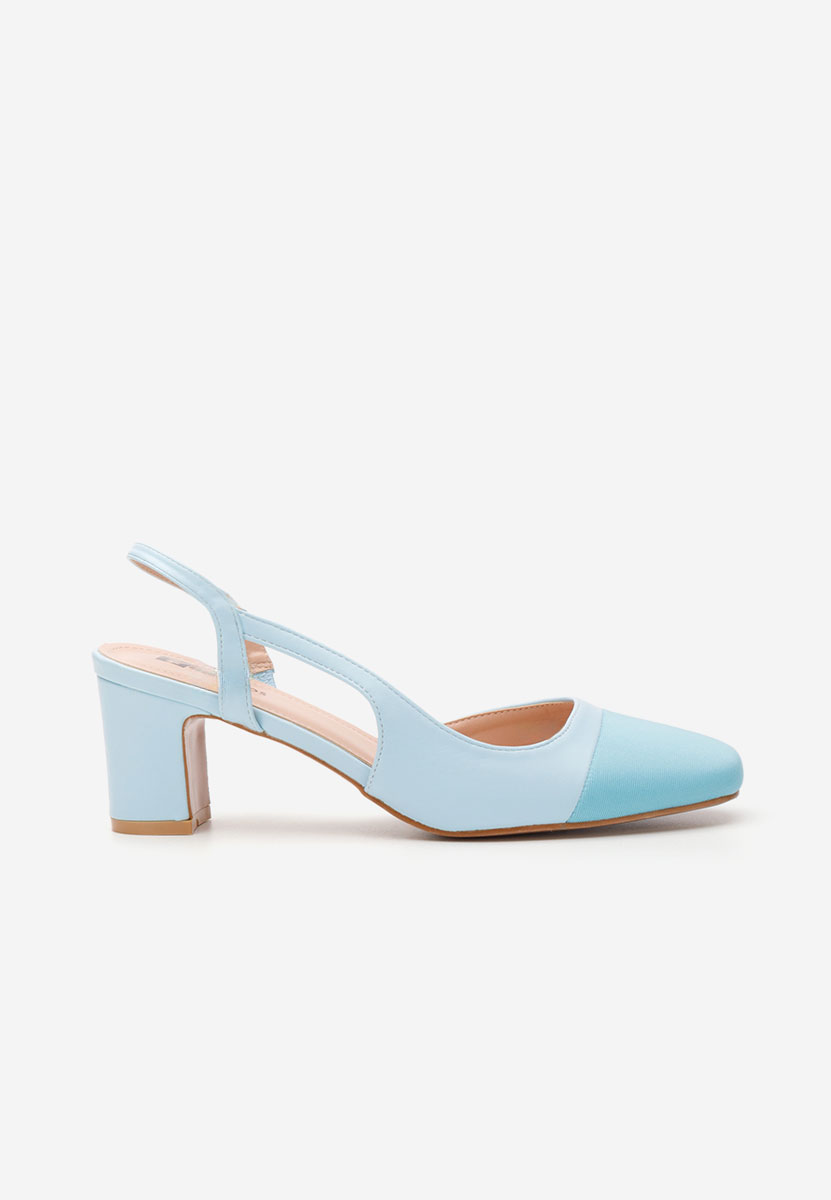 Décolleté Slingback Emesa azzurro