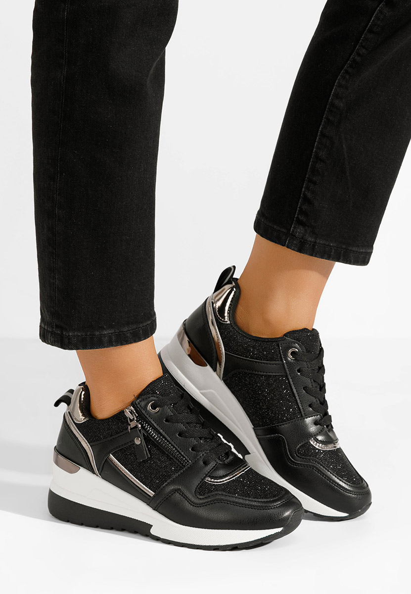 Sneakers donna nero Rafina V2