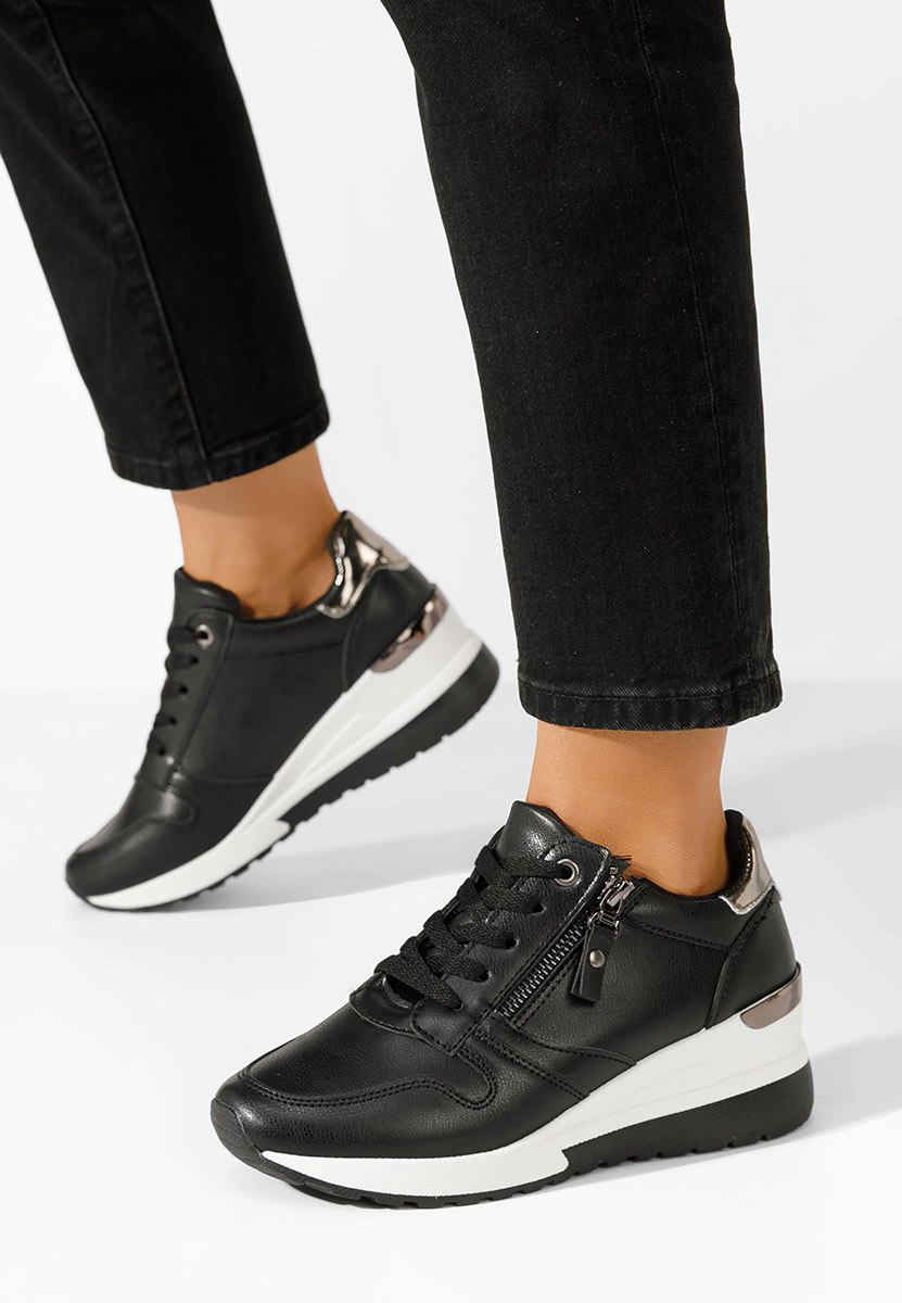 Sneakers donna nero Rafina