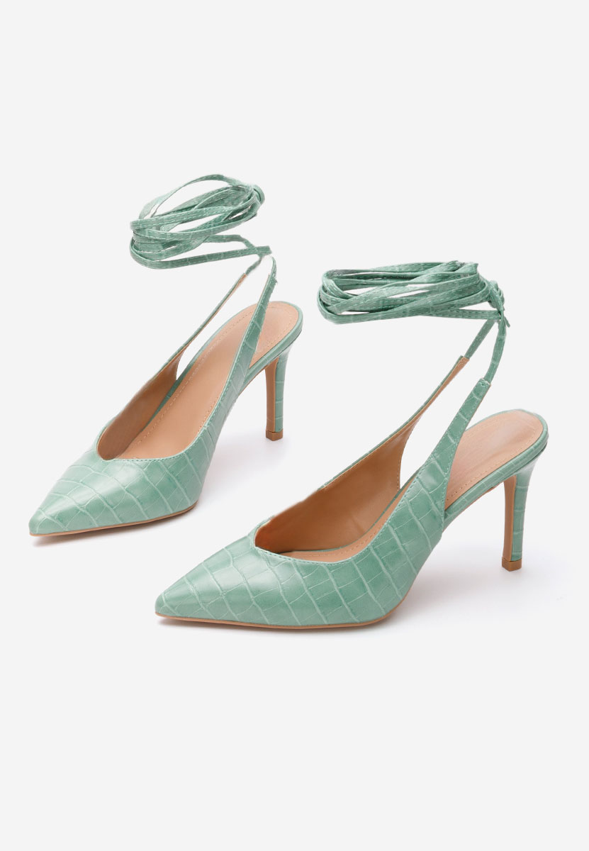 Décolleté Slingback Laila verdi Décolleté Slingback Laila verdi