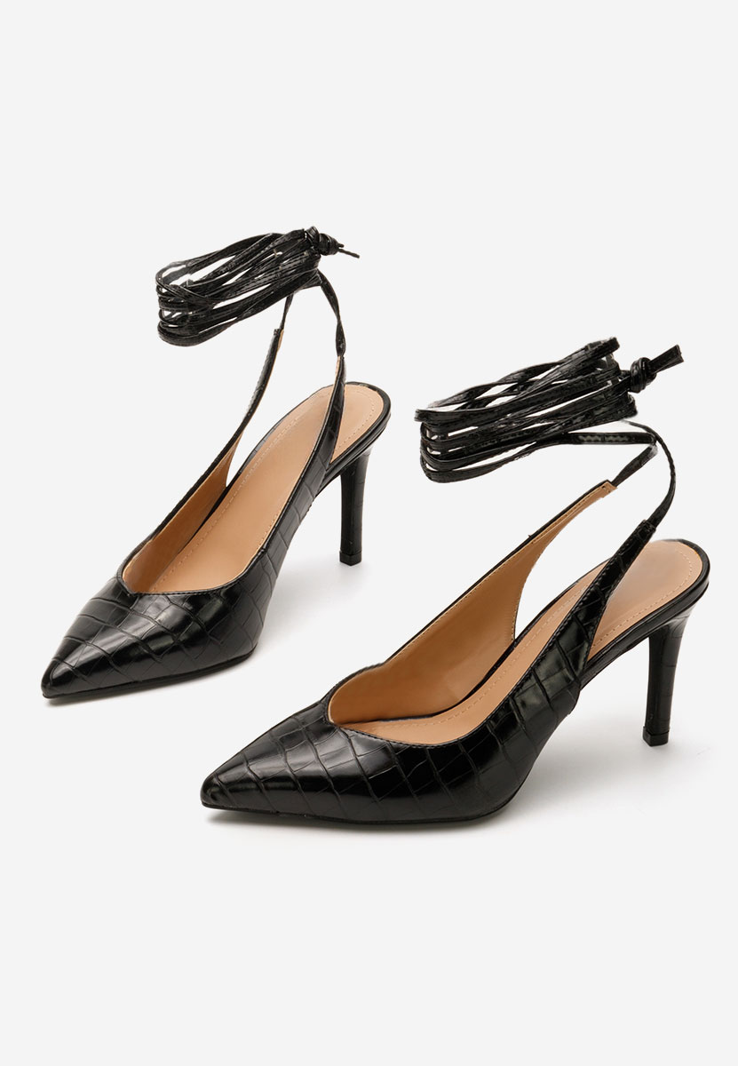 Décolleté Slingback Laila nero Décolleté Slingback Laila nero
