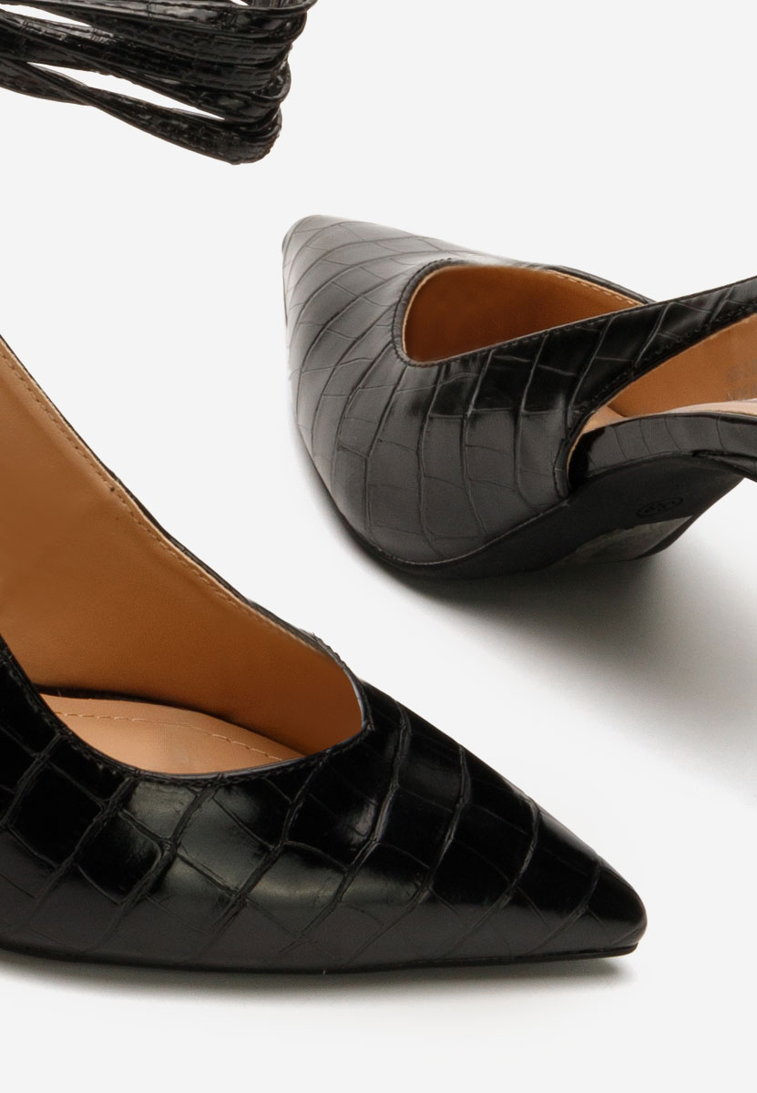 Décolleté Slingback Laila nero Décolleté Slingback Laila nero