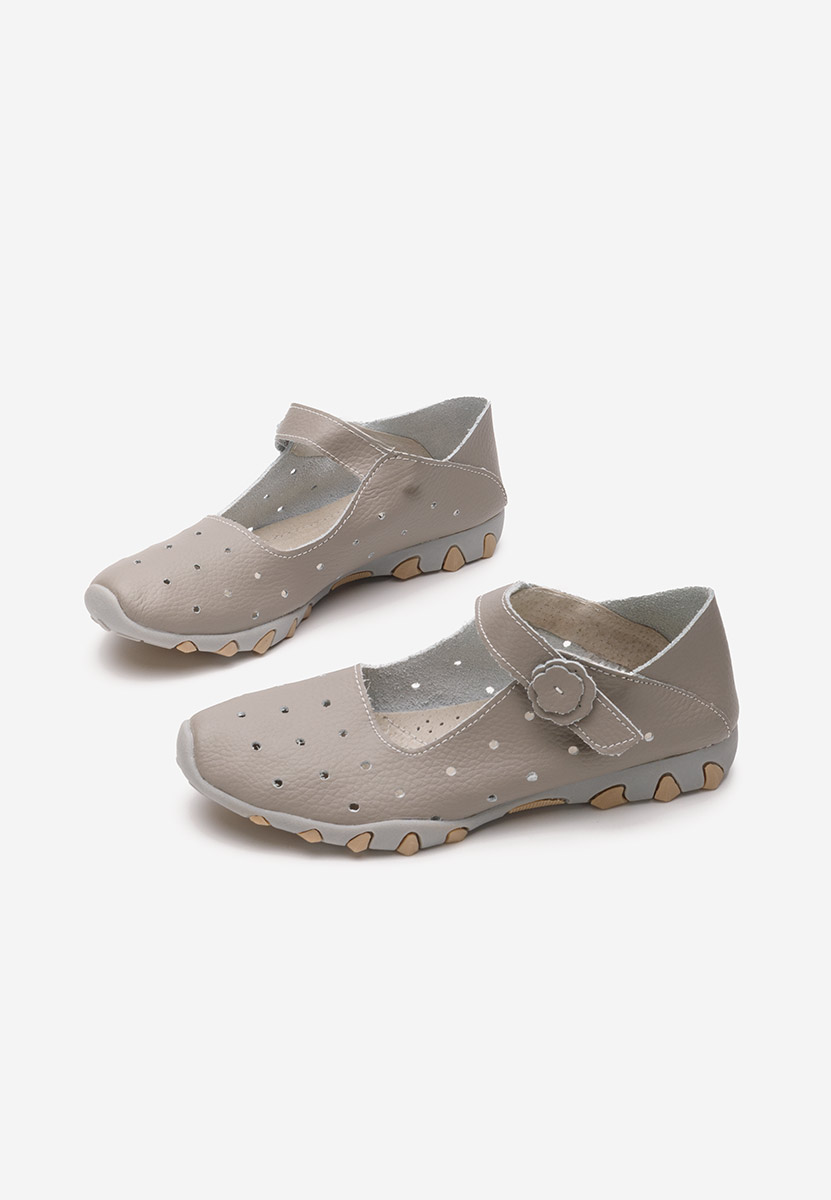 Ballerine sportive grigio Flary