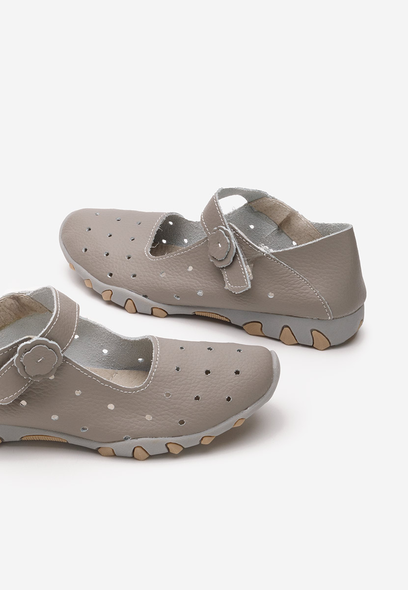 Ballerine sportive grigio Flary