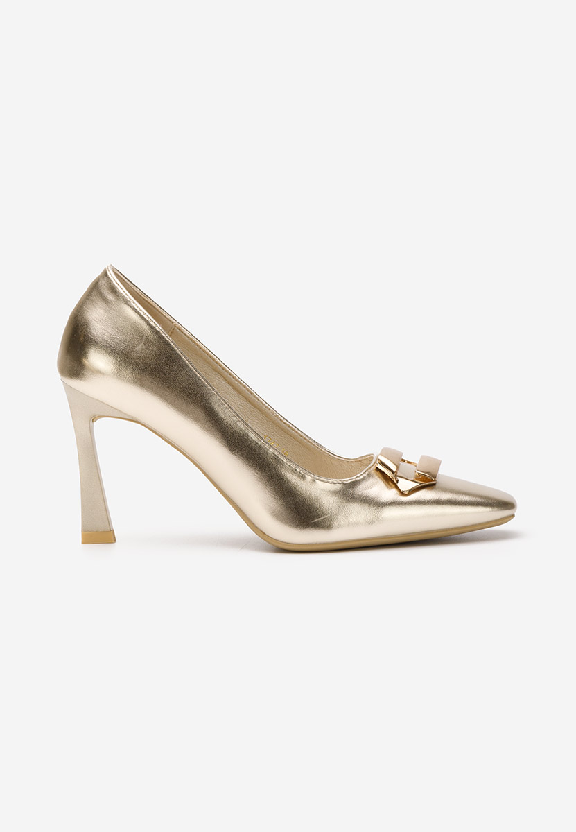 Décolleté tacco a spillo Xeresa oro Décolleté tacco a spillo Xeresa oro
