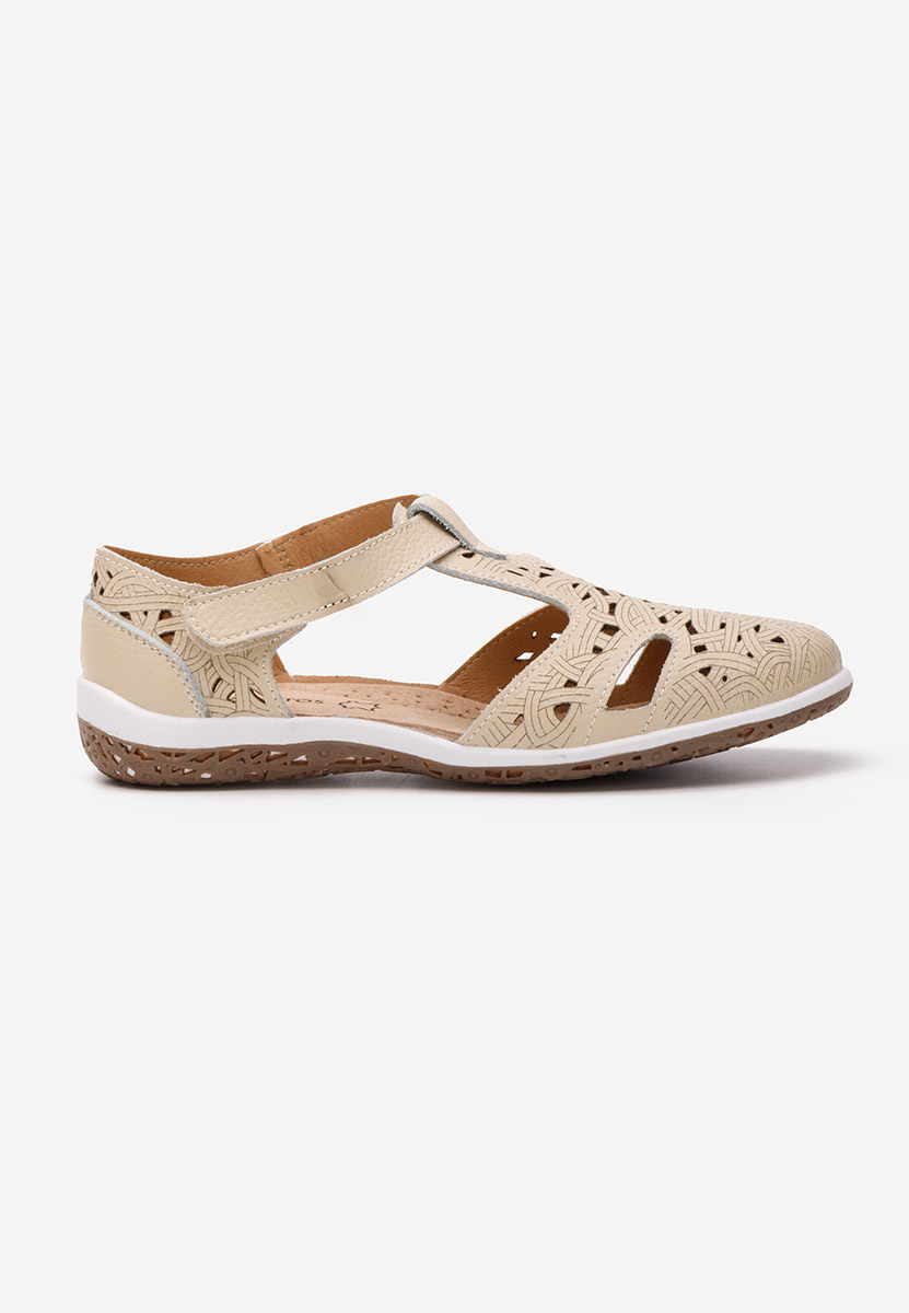 Ballerine cuoio Mihely beige