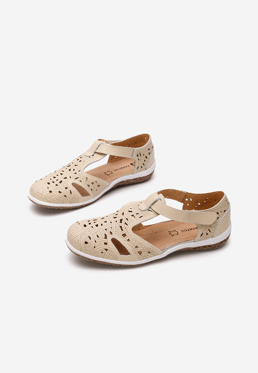 Ballerine cuoio Mihely beige