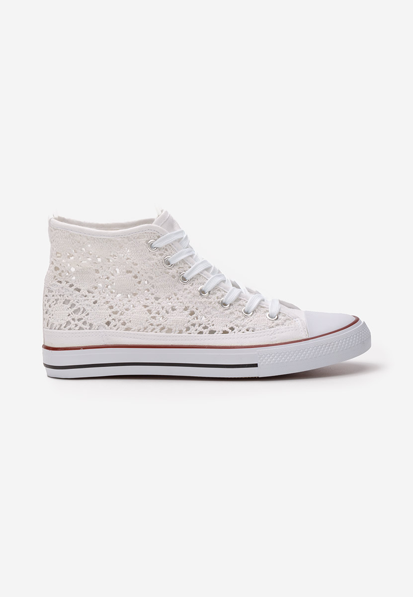 Scarpe da ginnastica High-Top Miyana V4 bianchi