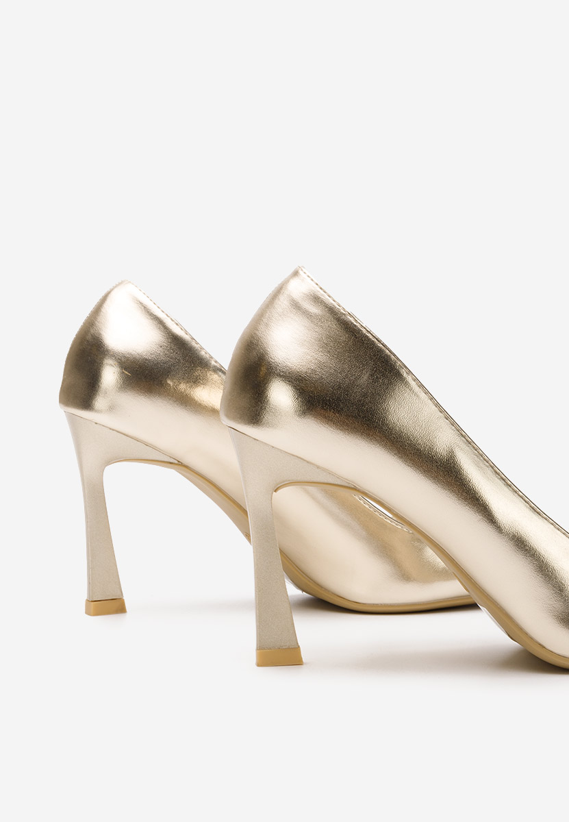 Décolleté tacco a spillo Xeresa oro Décolleté tacco a spillo Xeresa oro