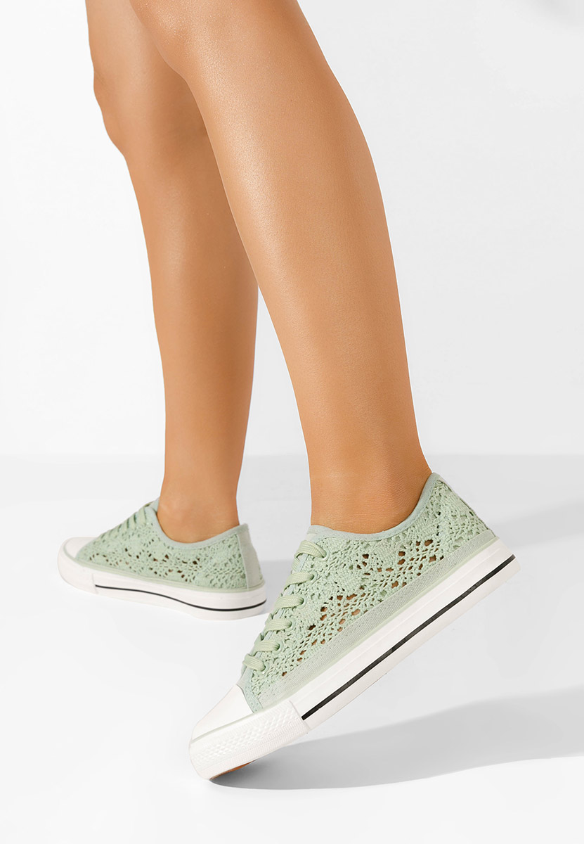 Scarpe da ginnastica donna Genevive lime