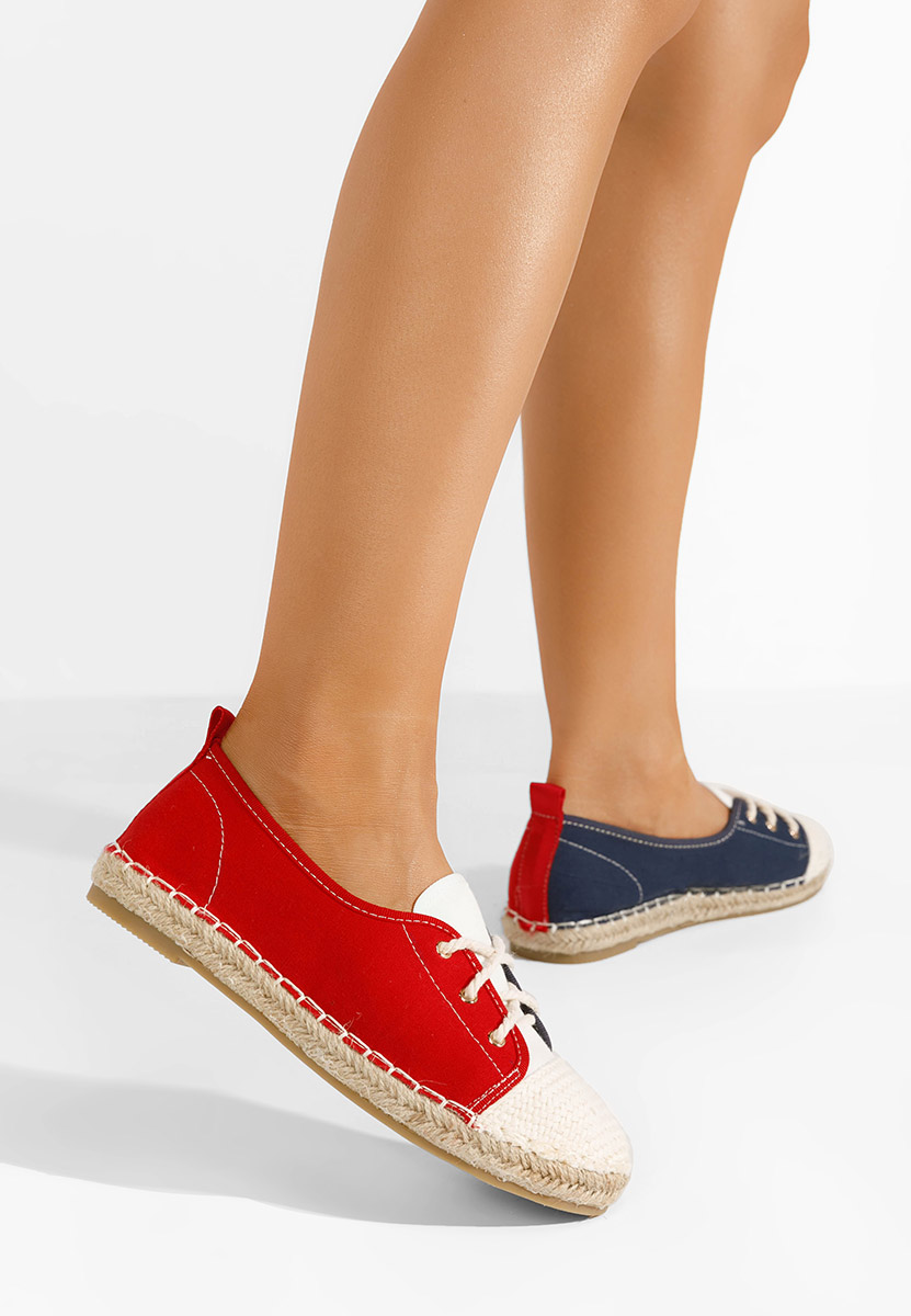 Espadrillas donna Doria rosso