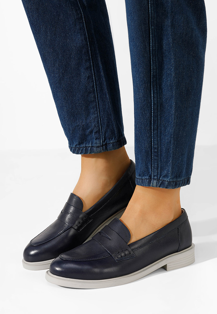 Loafers donna Zalaya blu marine