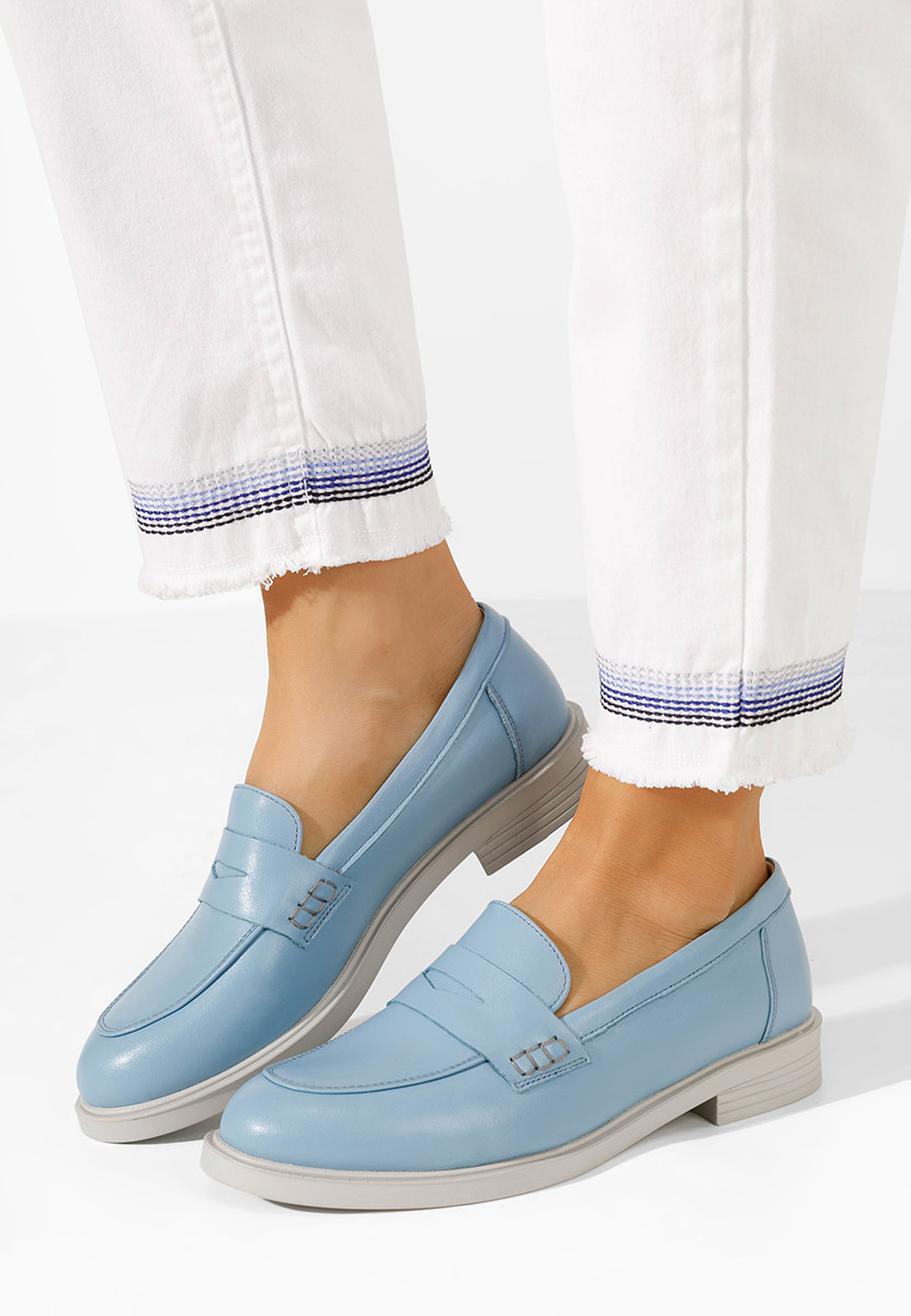 Loafers donna Zalaya azzurro