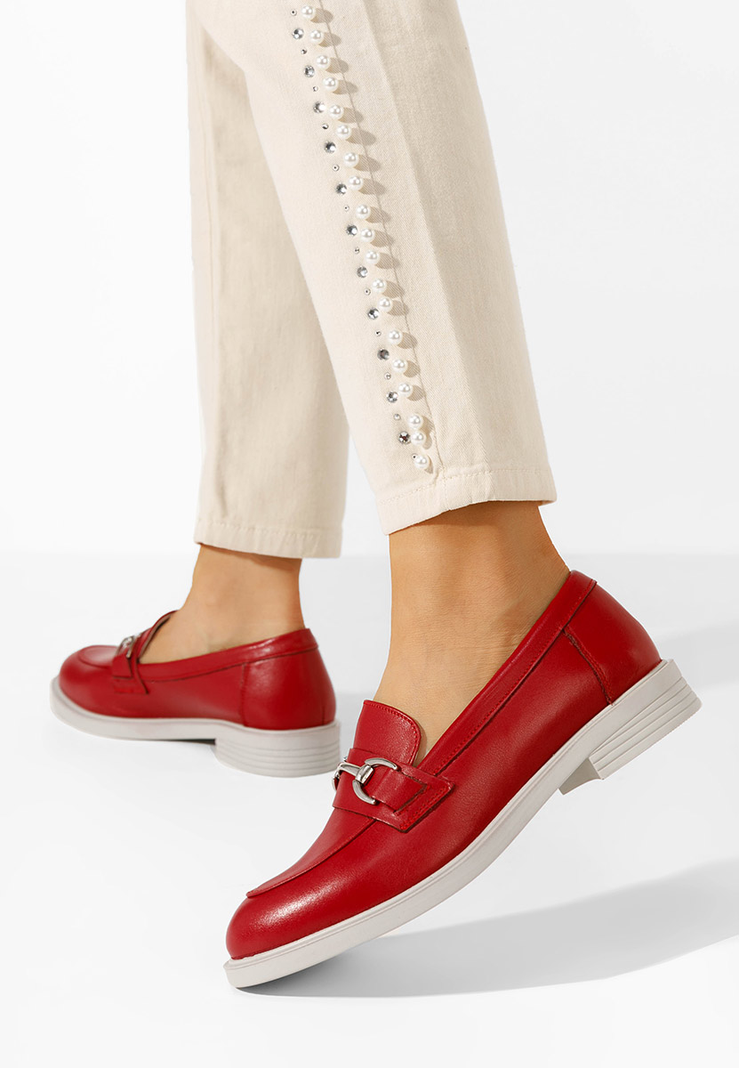 Loafers donna Noreen rosso