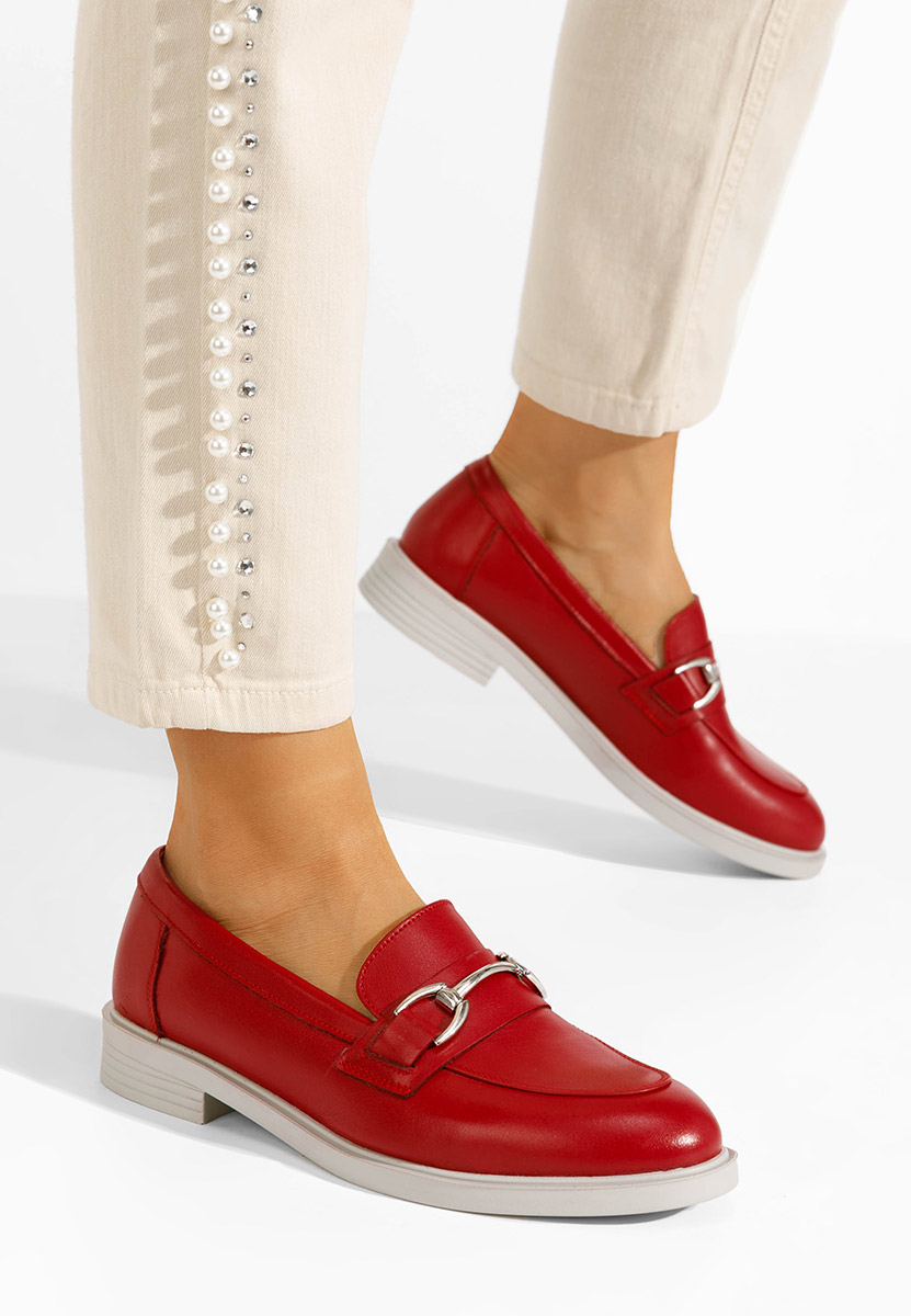 Loafers donna Noreen rosso