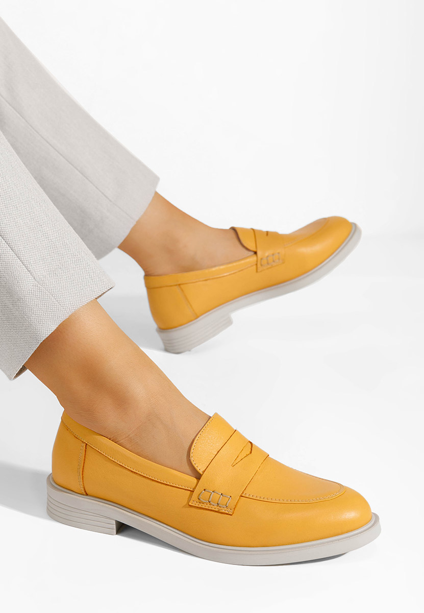 Loafers donna Zalaya gialli