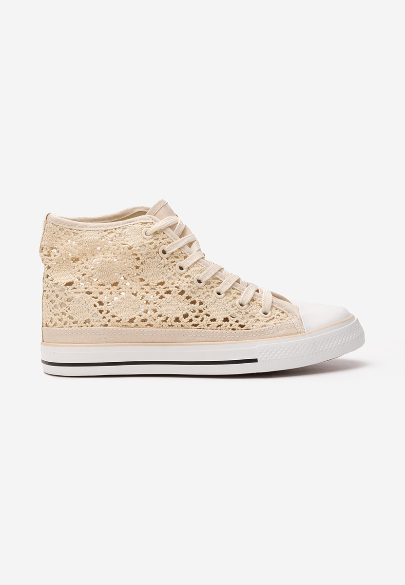 Scarpe da ginnastica High-Top Miyana V4 beige