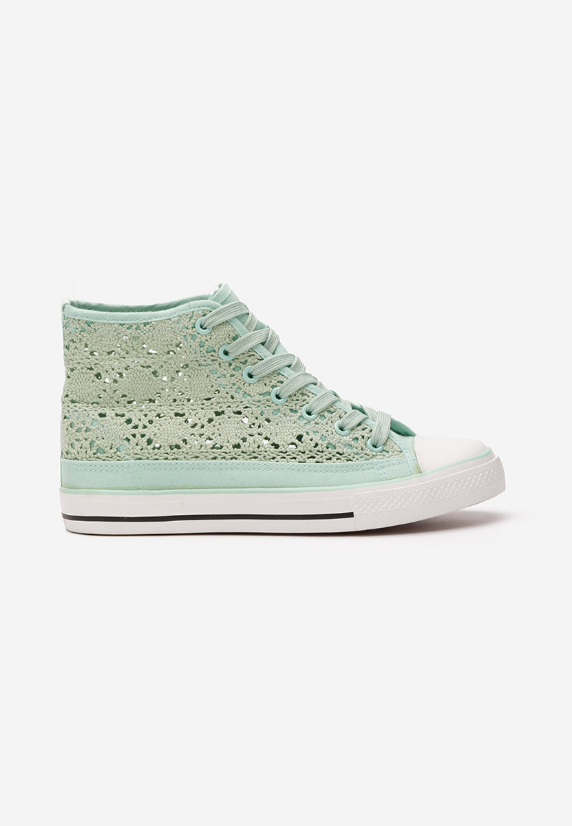 Scarpe da ginnastica High-Top Miyana V4 verdi