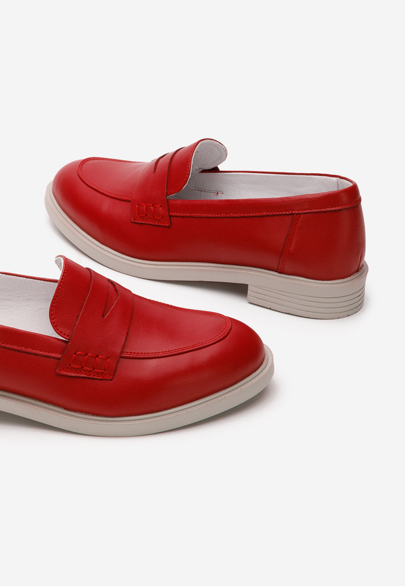 Loafers donna Zalaya rosso