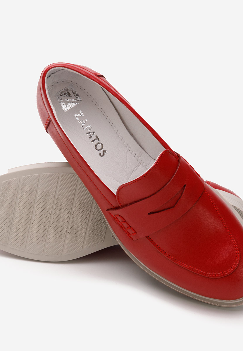 Loafers donna Zalaya rosso