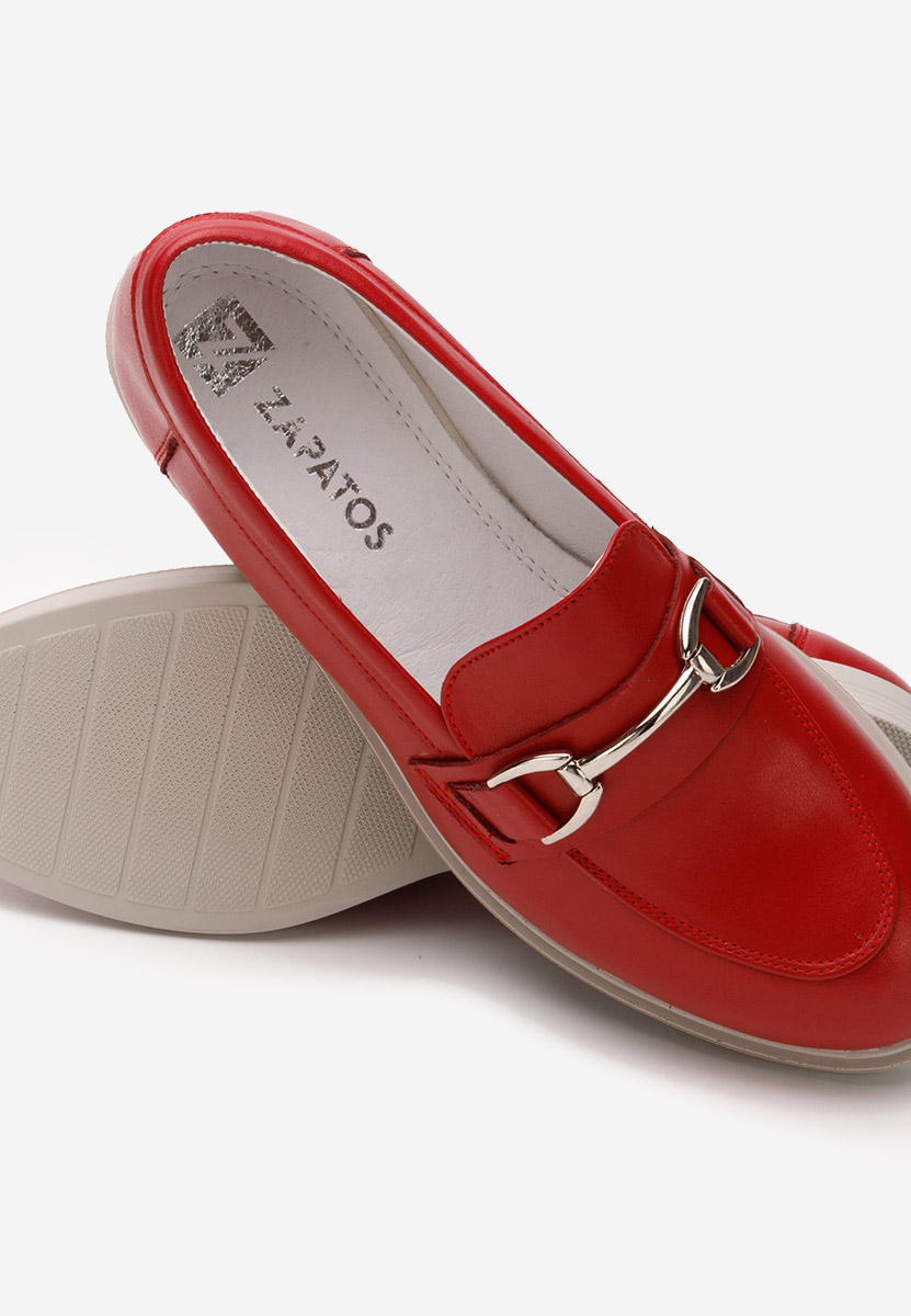 Loafers donna Noreen rosso