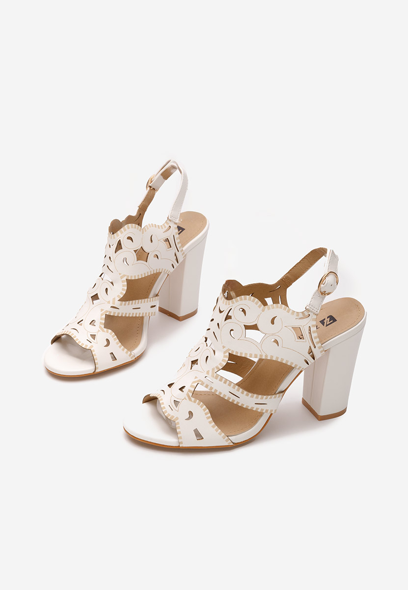 Sandali eleganti Delise bianchi