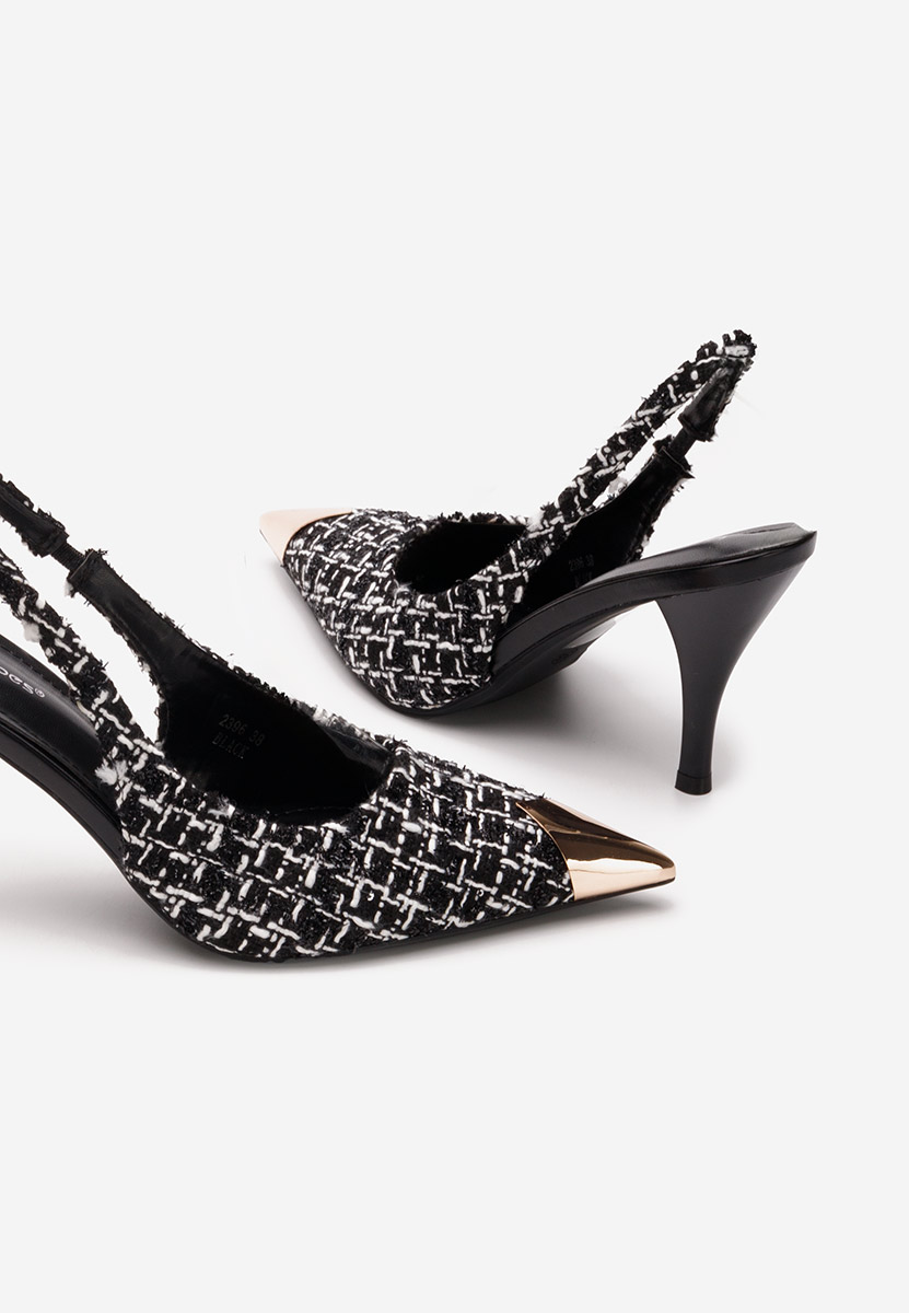 Décolleté Slingback Sagria nero