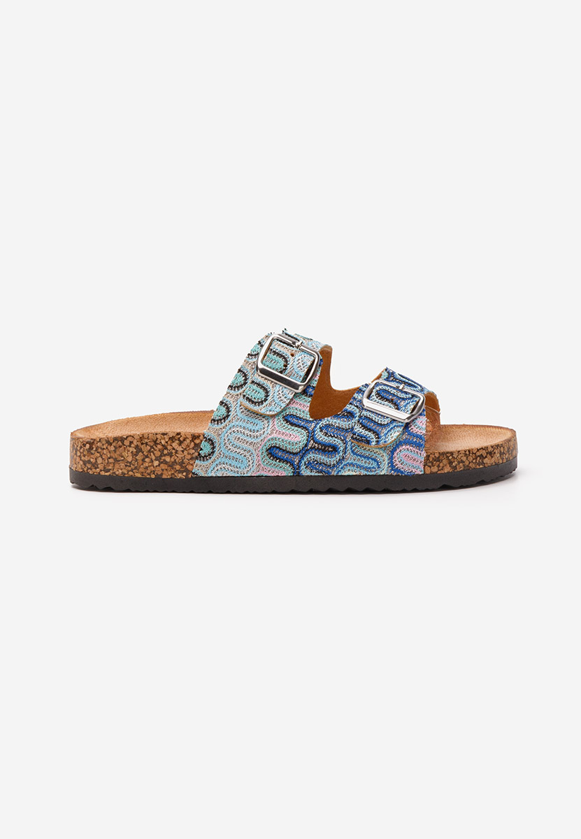 Ciabatte donna estive Elyanna azzurro