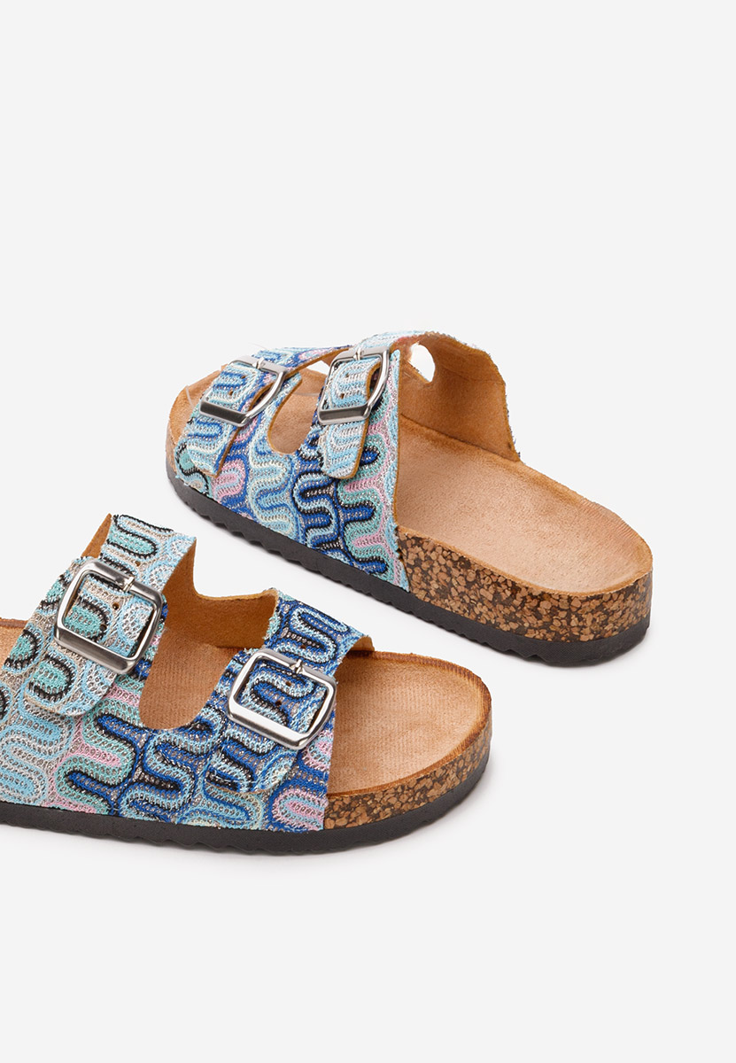 Ciabatte donna estive Elyanna azzurro