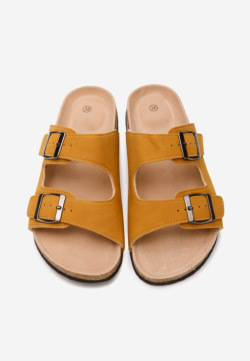Ciabatte donna Vanasia V2 gialli